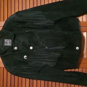 Suede Fringed Jacket